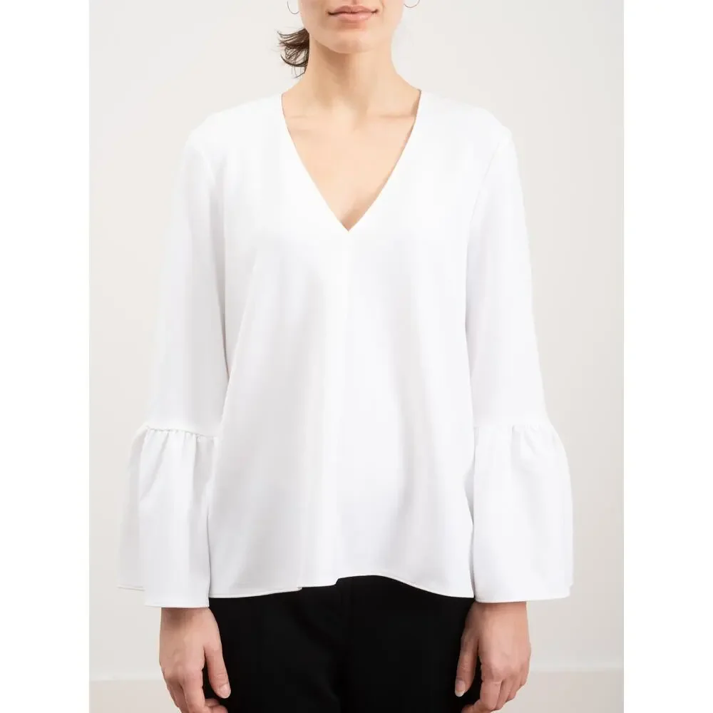 Tibi structured crepe